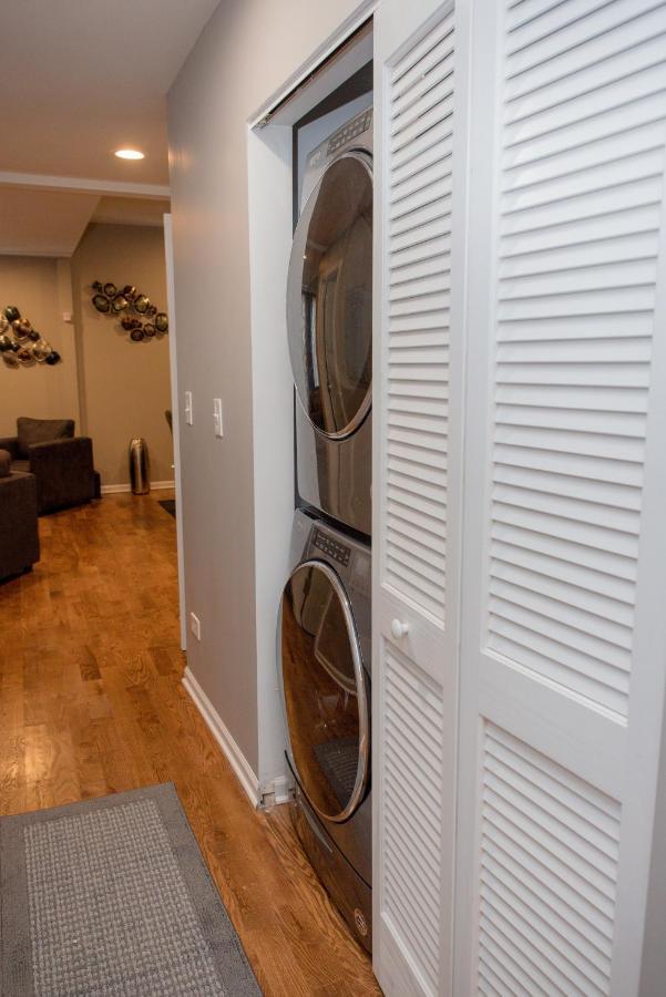 Luxurious Stay At Modern Apartment With Self Check-In Mins Frm Downtown Chicago Exterior foto