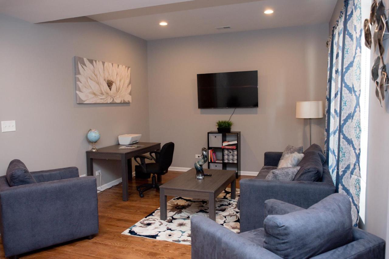 Luxurious Stay At Modern Apartment With Self Check-In Mins Frm Downtown Chicago Exterior foto